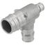 1" x 1/2" x 3/4" 304 Stainless Steel Expansion PEX Tee