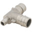 1" x 1/2" x 1" 304 Stainless Steel Expansion PEX Tee