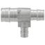 1" x 3/4" x 1/2" 304 Stainless Steel Expansion PEX Tee