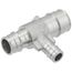 1" x 3/4" x 1/2" 304 Stainless Steel Expansion PEX Tee