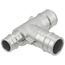 1" x 3/4" x 1" 304 Stainless Steel Expansion PEX Tee