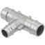 1" x 1" x 3/4" 304 Stainless Steel Expansion PEX Tee