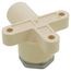 1/2" CPVC x Female Stainless Steel Drop Ear Elbow (Lead Free)