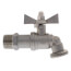 1/2" Male x Hose Bibb, Stainless Steel (Lead Free)