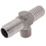 3/4" MPT x 1" Insert Stainless Steel Hydrant Tee