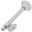 1/2" Sweat x 3/8" OD Comp. Multi Turn Straight Stop Valve w/ 5" Ext. & Escutcheon, Lead Free (Chrome)