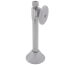 1/2" Sweat x 3/8" OD Comp. Multi Turn Straight Stop Valve w/ 5" Ext. & Escutcheon, Lead Free (Chrome)
