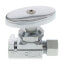 3/8" FIP x 3/8" OD Comp. Multi Turn Straight Stop, Lead Free (Chrome)