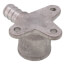 1/2" PEX x 1/2" NPT Stainless Steel Drop Ear 90-Degree Elbow