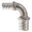 3/4" x 1/2" PEX Stainless Steel 90-Degree Elbow