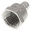 1/2" PEX x 1/2" NPT Stainless Steel Female Adapter