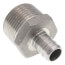 1/2" PEX x 3/4" NPT Stainless Steel Male Adapter