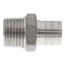 3/4" PEX x 1/2" MPT Stainless Steel Male Adapter