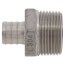 3/4" PEX x 1" NPT Stainless Steel Male Adapter