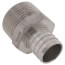 1" PEX x 1" NPT Stainless Steel Male Adapter