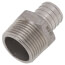 1" PEX x 1" NPT Stainless Steel Male Adapter