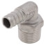 1/2" PEX x 1/2" Male Threaded Stainless Steel Elbow