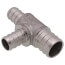 3/4" x 1/2" x 1/2" PEX Stainless Steel Tee (Lead Free)