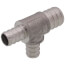 3/4" x 1/2" x 1/2" PEX Stainless Steel Tee (Lead Free)