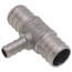 3/4" x 3/4" x 3/8" PEX Stainless Steel Tee (Lead Free)
