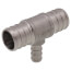 3/4" x 3/4" x 3/8" PEX Stainless Steel Tee (Lead Free)