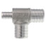 1" x 1/2" x 1" PEX Stainless Steel Tee (Lead Free)