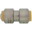 1/2" CTS 304 Stainless Steel Push-Fit Coupling (Lead Free)
