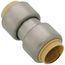 1/2" CTS 304 Stainless Steel Push-Fit Coupling (Lead Free)