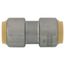 3/4" CTS 304 Stainless Steel Push-Fit Coupling (Lead Free)
