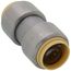 3/4" CTS 304 Stainless Steel Push-Fit Coupling (Lead Free)