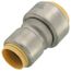 1" x 3/4" CTS 304 Stainless Steel Push-Fit Coupling (Lead Free)