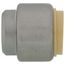 3/4" CTS 304 Stainless Steel Push-Fit Cap (Lead Free)