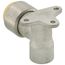 3/4" CTS x 1/2" FNPT 304 Stainless Steel Push-Fit 90-Degree Drop Ear Elbow (Lead Free)