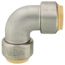 1" CTS 304 Stainless Steel Push-Fit 90-Degree Elbow (Lead Free)