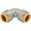 1" CTS 304 Stainless Steel Push-Fit 90-Degree Elbow (Lead Free)