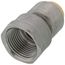 1/2" CTS x 3/4" FNPT 304 Stainless Steel Push-Fit Adapter (Lead Free)