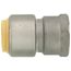 3/4" CTS x 3/4" FNPT 304 Stainless Steel Push-Fit Adapter (Lead Free)