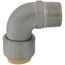 3/4" CTS x 3/4" MNPT 304 Stainless Steel Push-Fit 90-Degree Elbow (Lead Free)