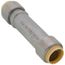 3/4" CTS 304 Stainless Steel Push-Fit Repair Coupling (Lead Free)