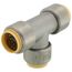3/4" CTS 304 Stainless Steel Push-Fit Tee (Lead Free)