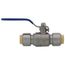 1/2" Stainless Steel Full Port Push Fit Ball Valve, 300 PSI CWP  (Lead Free)