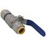 1/2" Stainless Steel Full Port Push Fit Ball Valve, 300 PSI CWP  (Lead Free)