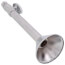 1/2" Sweat x 3/8" OD Compression Straight Stop w/ Bell Escutcheon, Lead Free (Chrome)