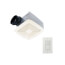SSQTXE080 SmartSense Ventilation Fan w/ Control, 6" Ducting (80 CFM)