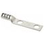 Rectangle Ring Terminal, Non-Insulated, 2/0 AWG, Compression Connection 4.2" Long, Black, 54862BE