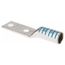 Rectangle Ring Terminal, Non-Insulated, Compression Connection 5.51" Long, 1.41" Wide, Blue, 54874BE