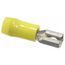 Female Wire Disconnect, Yellow, Nylon, 12-10 AWG, 1/4" Tab (Pack of 50), RC10-250F