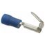 Piggy Back Wire Disconnect, Blue, Vinyl, 16-14 AWG, 1/4" Tab (Pack of 75), TV14-250PD-XV
