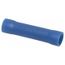 Vinyl Insulated Butt Splice for Wire Range #16-#14 AWG, Blue (Pack of 75), TV14-BS-XV