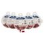 Round Ring Terminal, Vinyl, 22 to 16 AWG, Crimp 0.803" Long, 0.26" Wide, Red (Pack of 75), TV18-6R-XV